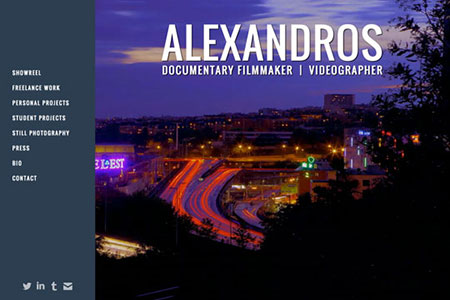 alexandros.co screenshot